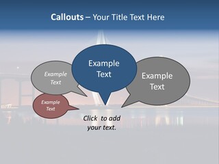 Cables Charleston South Carolina PowerPoint Template