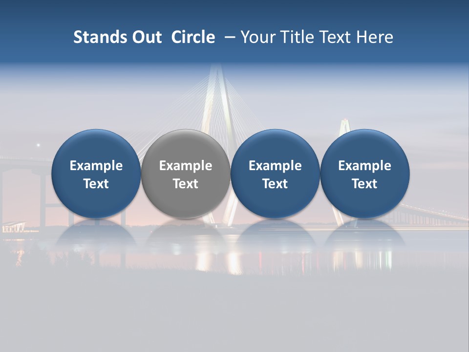 Cables Charleston South Carolina PowerPoint Template