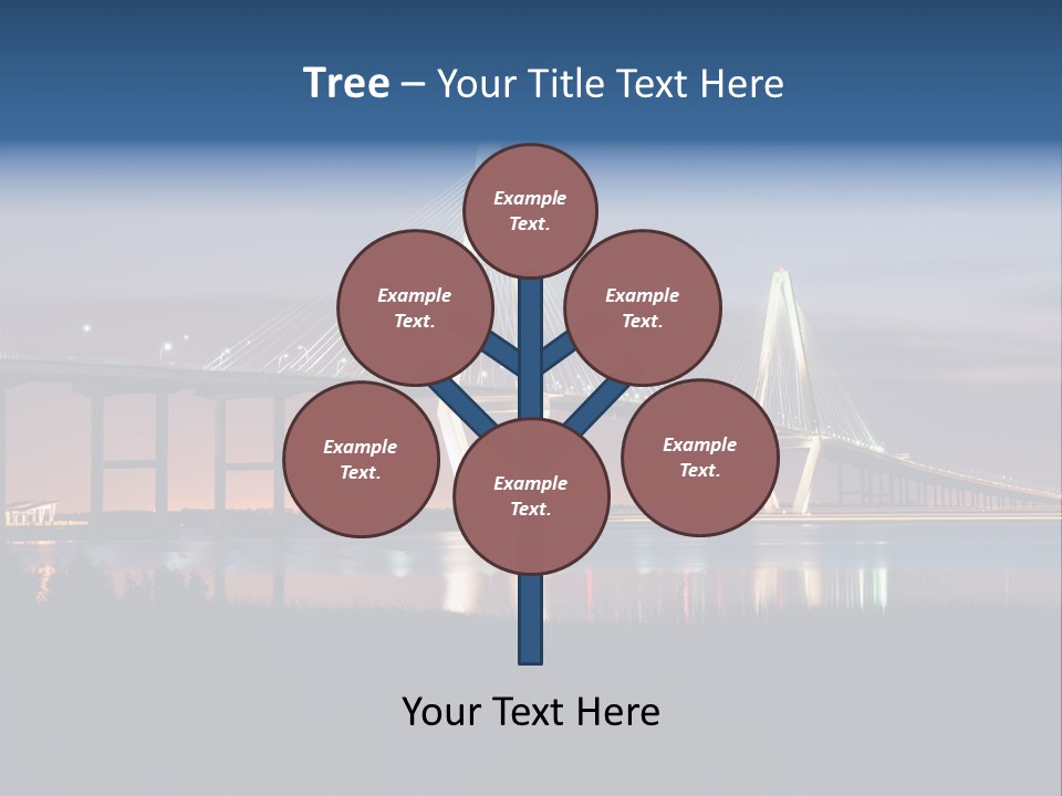 Cables Charleston South Carolina PowerPoint Template