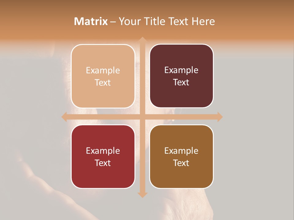 Healthy Lifestyle Grandmother PowerPoint Template