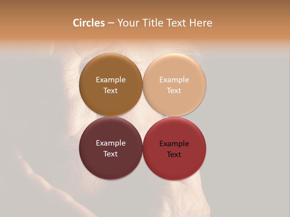 Healthy Lifestyle Grandmother PowerPoint Template