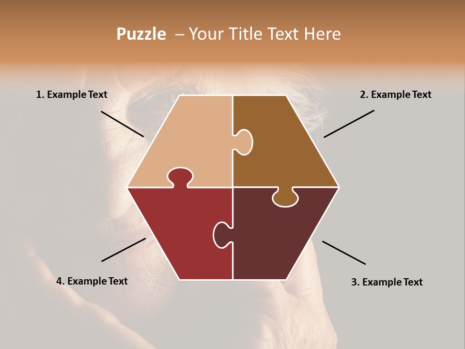 Healthy Lifestyle Grandmother PowerPoint Template