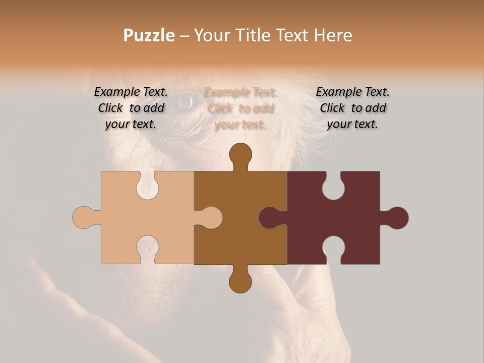 Healthy Lifestyle Grandmother PowerPoint Template