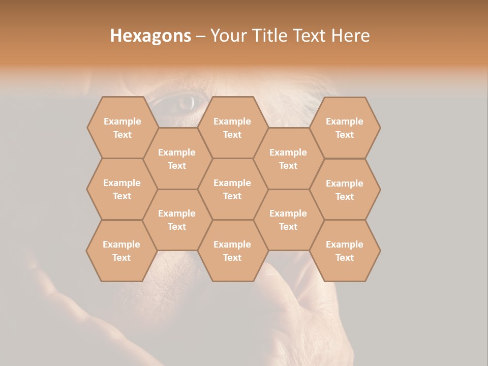 Healthy Lifestyle Grandmother PowerPoint Template