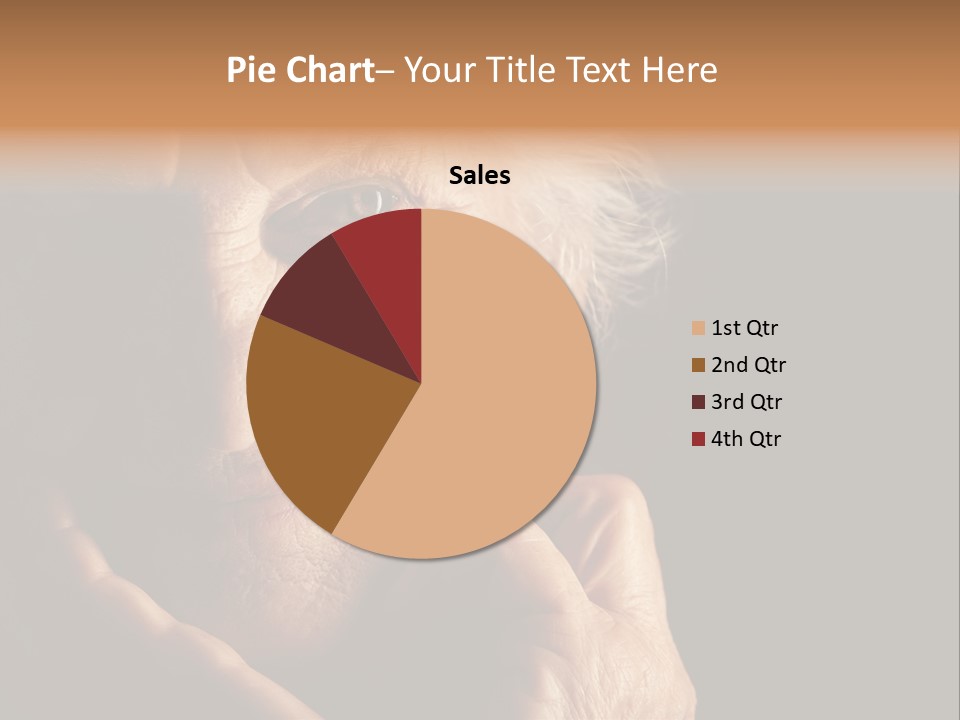 Healthy Lifestyle Grandmother PowerPoint Template