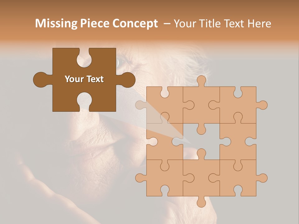 Healthy Lifestyle Grandmother PowerPoint Template