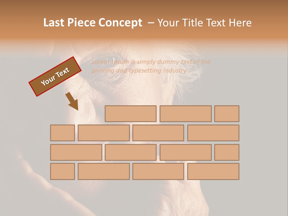 Healthy Lifestyle Grandmother PowerPoint Template