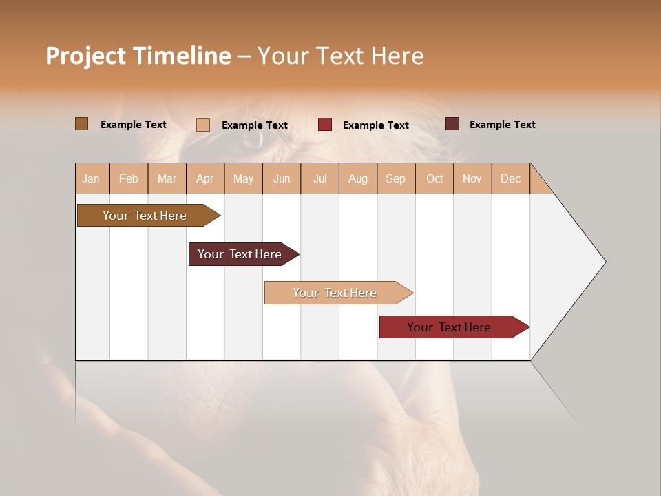 Healthy Lifestyle Grandmother PowerPoint Template
