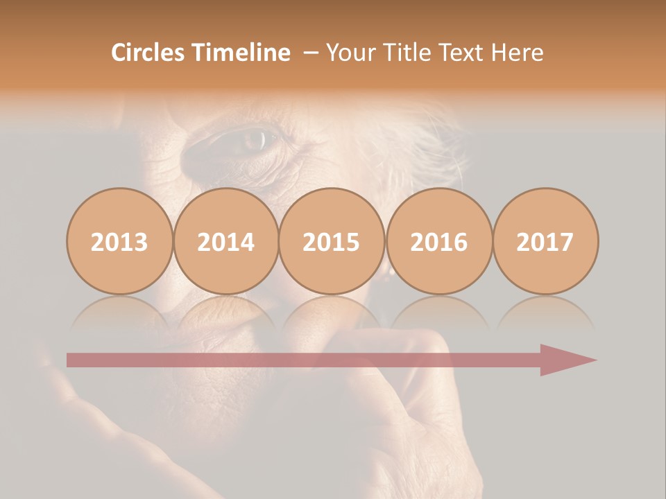 Healthy Lifestyle Grandmother PowerPoint Template