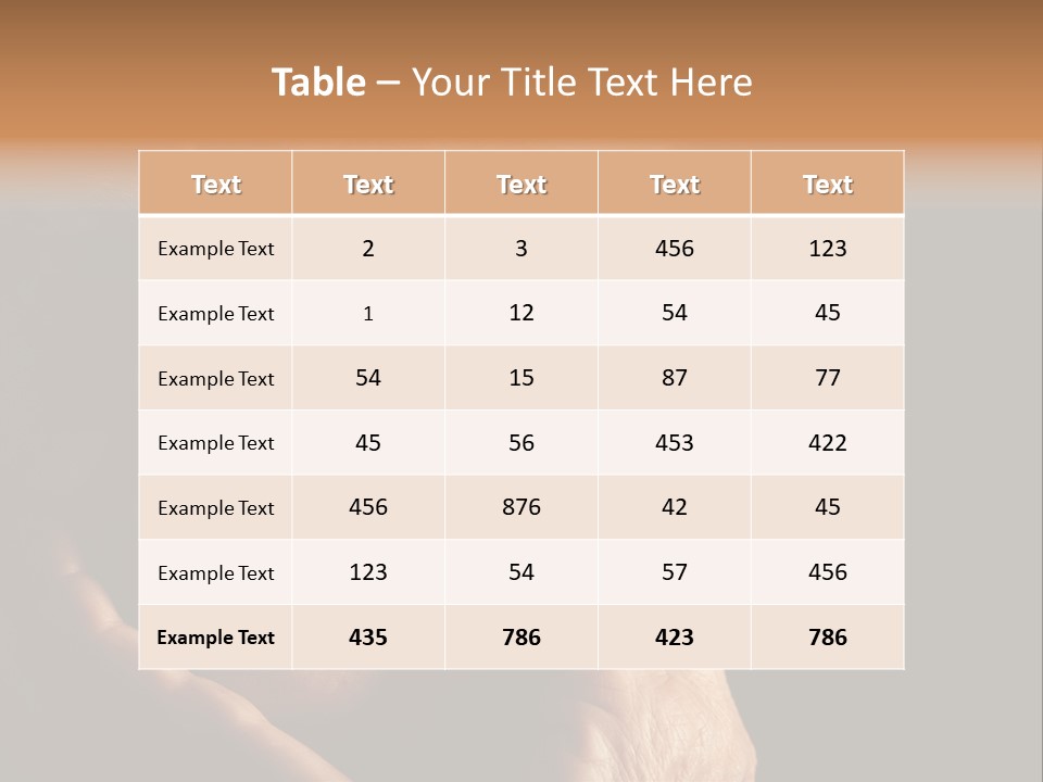 Healthy Lifestyle Grandmother PowerPoint Template