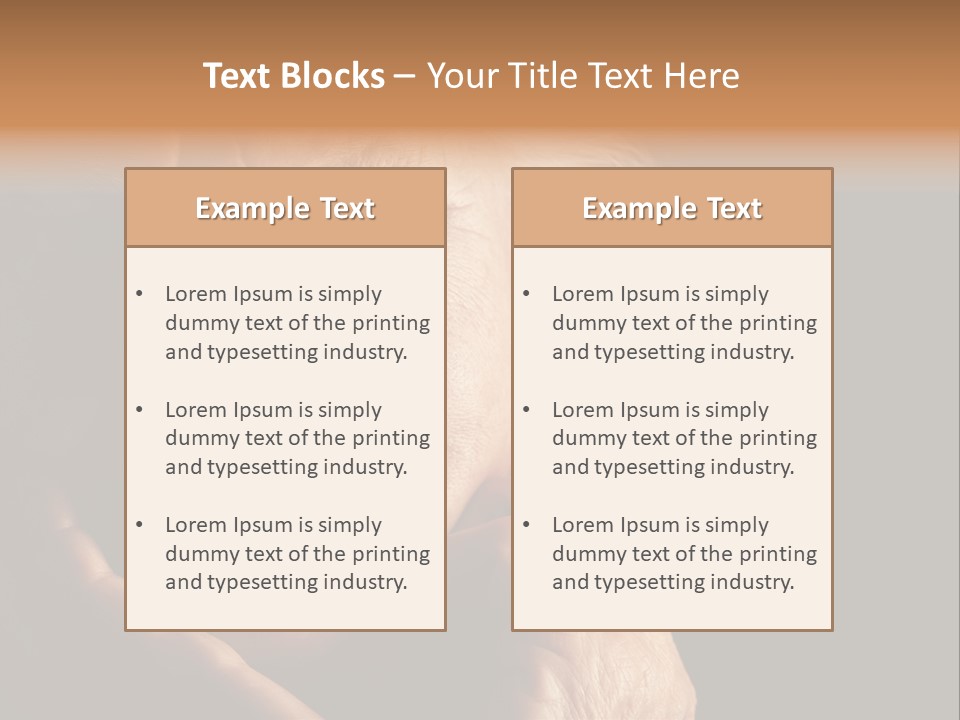 Healthy Lifestyle Grandmother PowerPoint Template