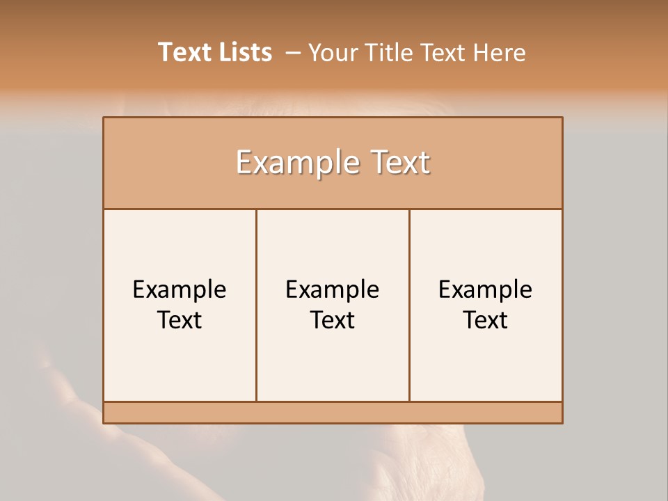 Healthy Lifestyle Grandmother PowerPoint Template