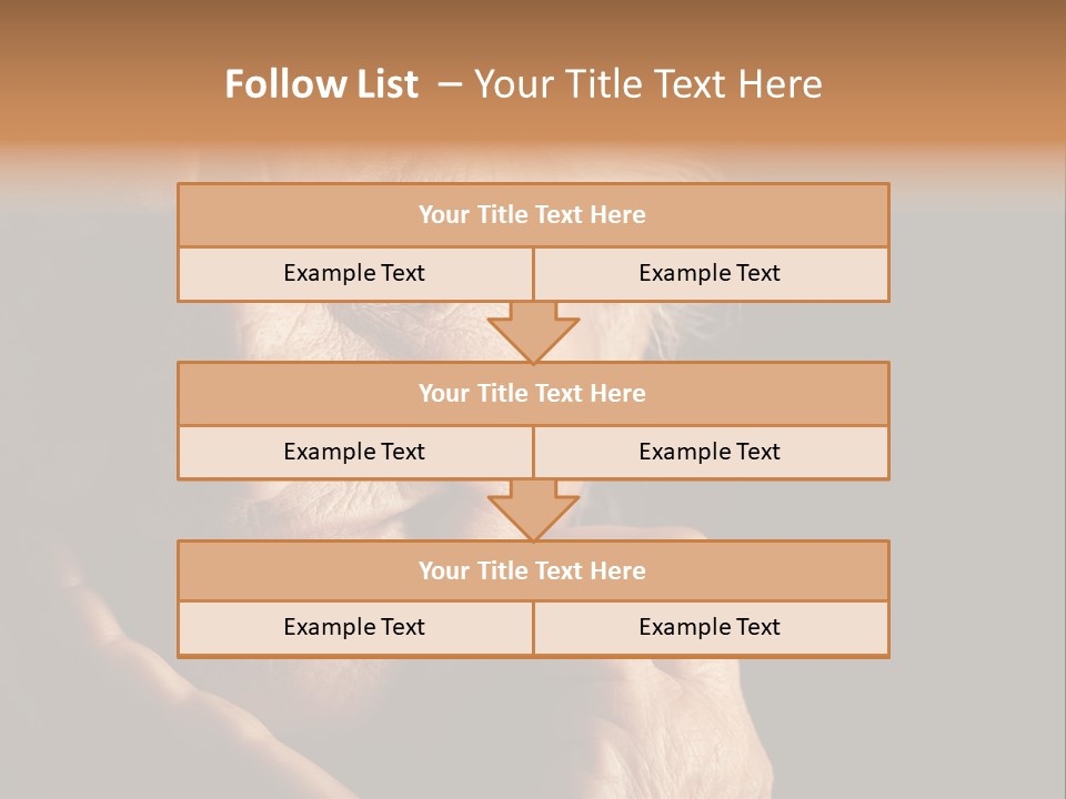 Healthy Lifestyle Grandmother PowerPoint Template