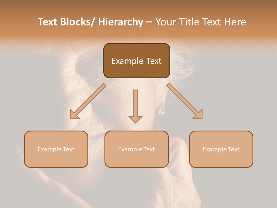 Healthy Lifestyle Grandmother PowerPoint Template