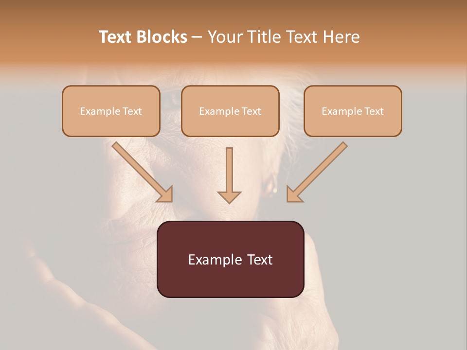 Healthy Lifestyle Grandmother PowerPoint Template