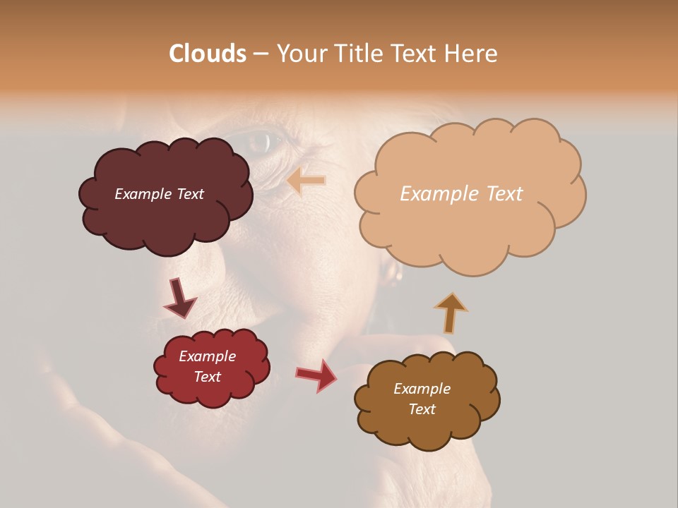 Healthy Lifestyle Grandmother PowerPoint Template