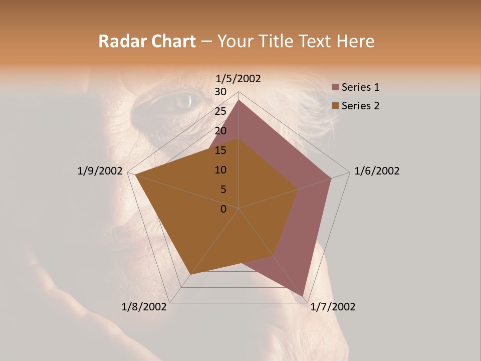 Healthy Lifestyle Grandmother PowerPoint Template