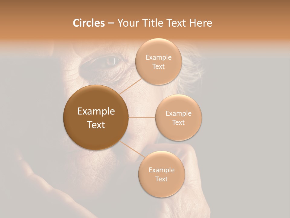 Healthy Lifestyle Grandmother PowerPoint Template