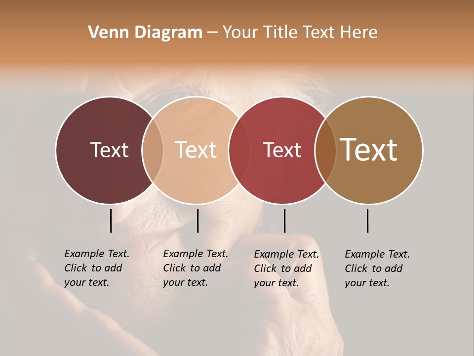 Healthy Lifestyle Grandmother PowerPoint Template