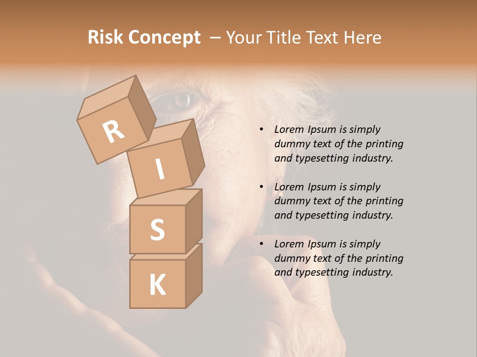 Healthy Lifestyle Grandmother PowerPoint Template