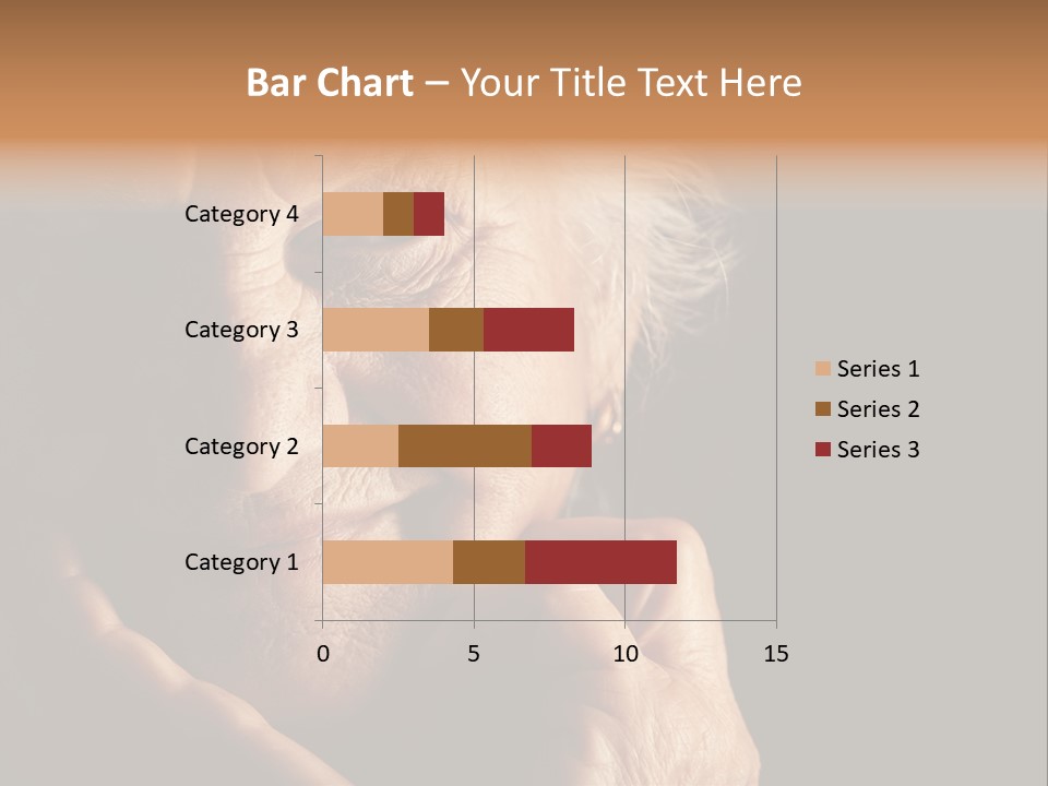 Healthy Lifestyle Grandmother PowerPoint Template