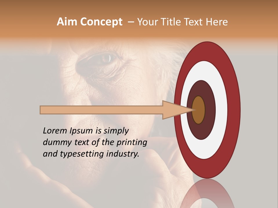 Healthy Lifestyle Grandmother PowerPoint Template