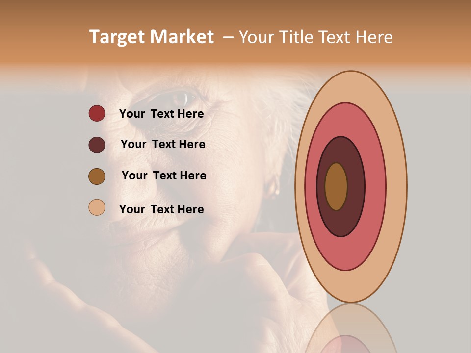 Healthy Lifestyle Grandmother PowerPoint Template