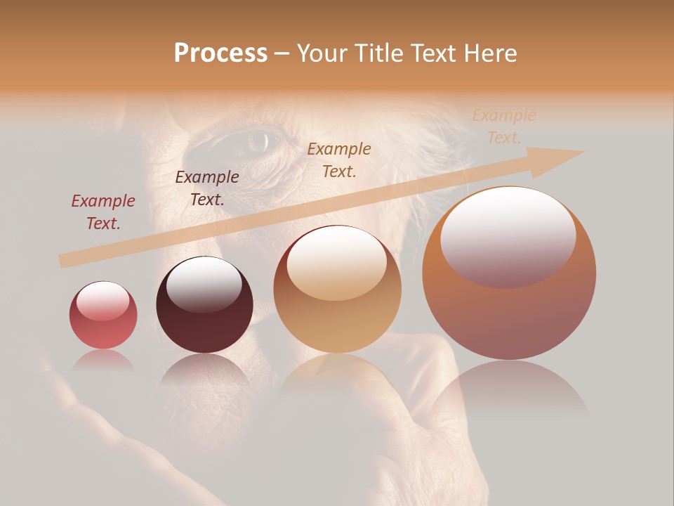 Healthy Lifestyle Grandmother PowerPoint Template