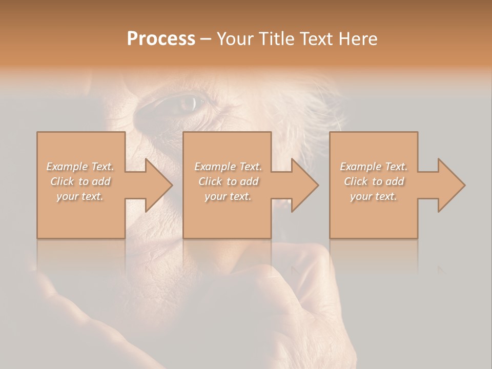 Healthy Lifestyle Grandmother PowerPoint Template
