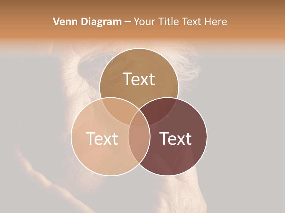 Healthy Lifestyle Grandmother PowerPoint Template