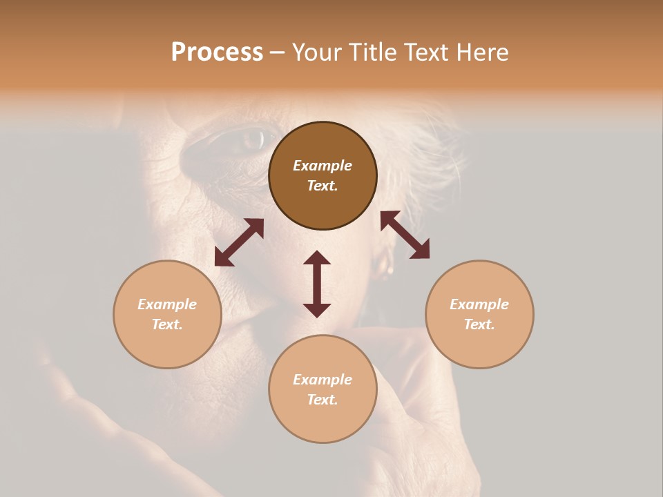 Healthy Lifestyle Grandmother PowerPoint Template