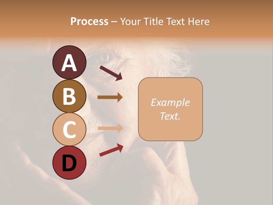 Healthy Lifestyle Grandmother PowerPoint Template