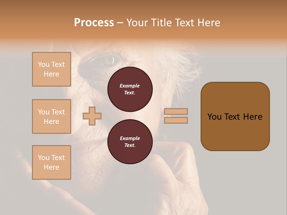 Healthy Lifestyle Grandmother PowerPoint Template