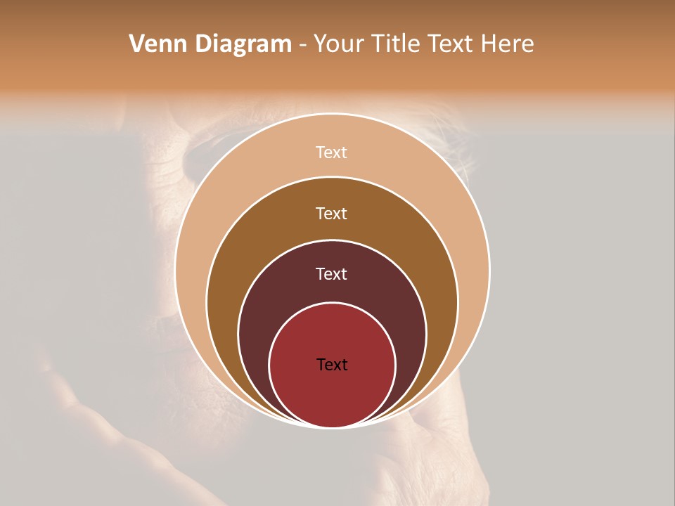 Healthy Lifestyle Grandmother PowerPoint Template