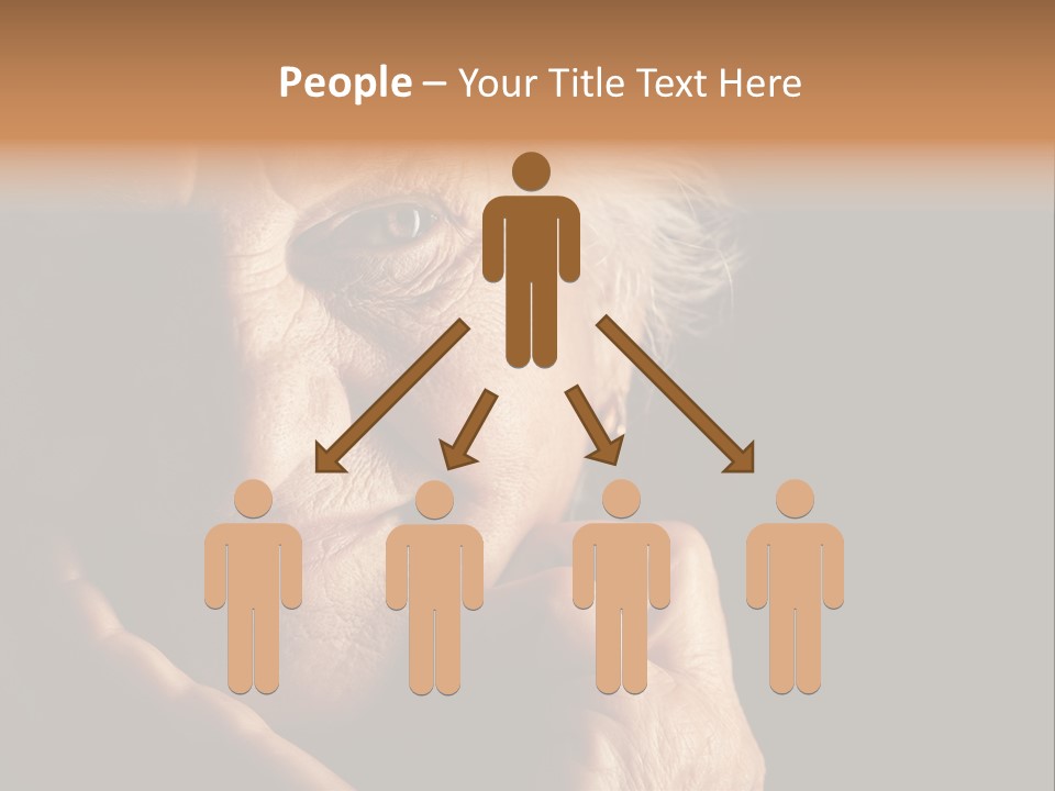 Healthy Lifestyle Grandmother PowerPoint Template