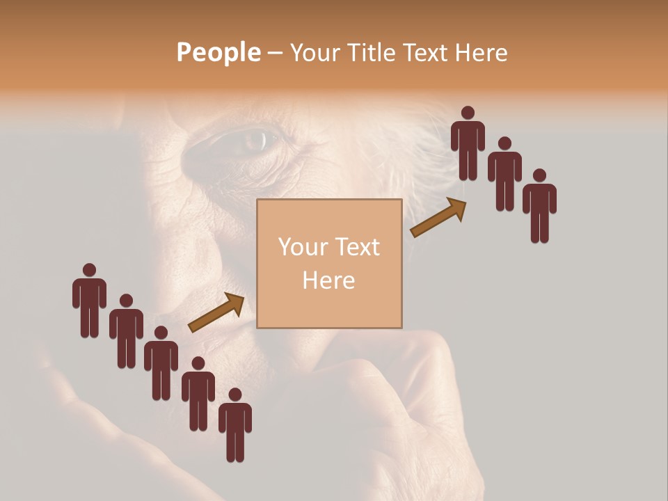 Healthy Lifestyle Grandmother PowerPoint Template