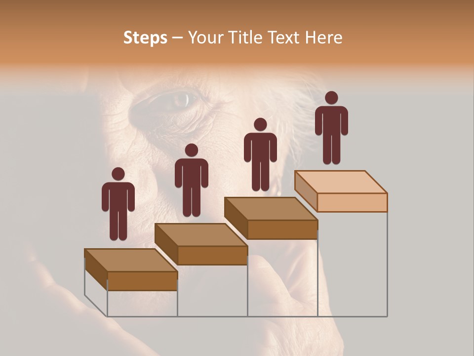 Healthy Lifestyle Grandmother PowerPoint Template