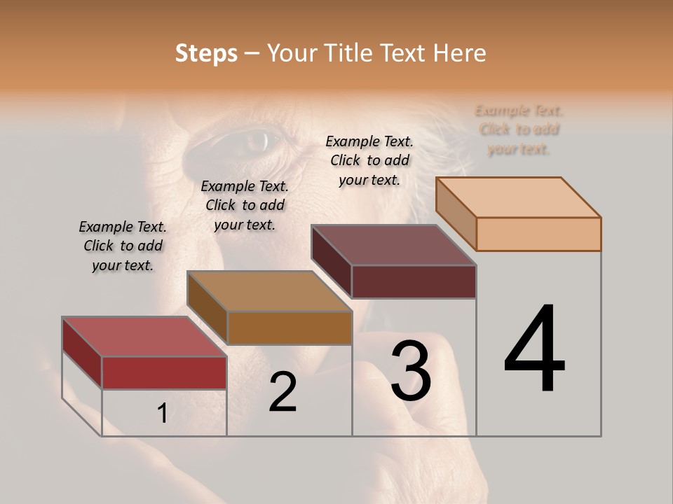 Healthy Lifestyle Grandmother PowerPoint Template