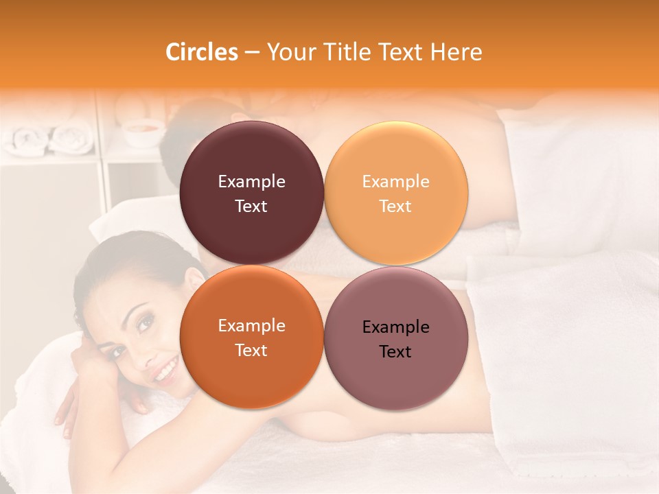 Husband Care Flower PowerPoint Template