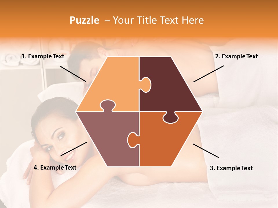 Husband Care Flower PowerPoint Template