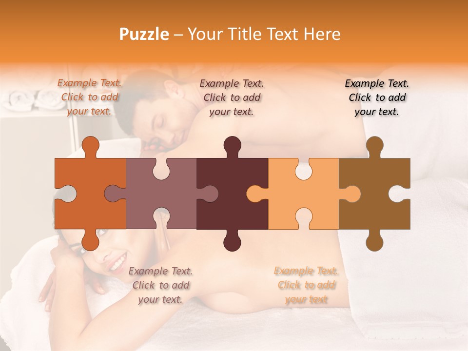 Husband Care Flower PowerPoint Template