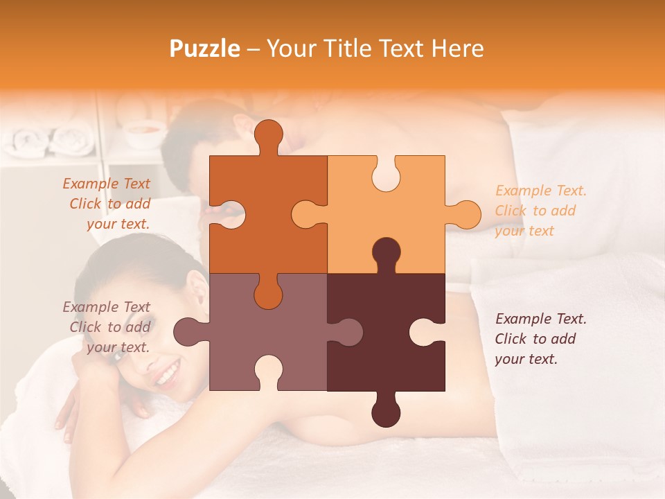 Husband Care Flower PowerPoint Template