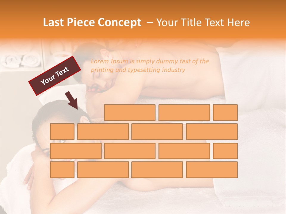 Husband Care Flower PowerPoint Template