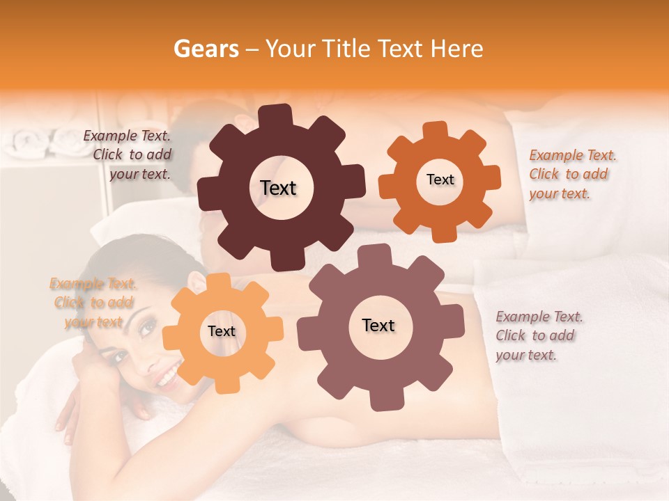 Husband Care Flower PowerPoint Template