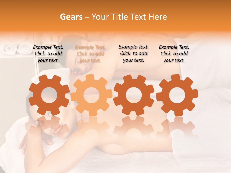 Husband Care Flower PowerPoint Template