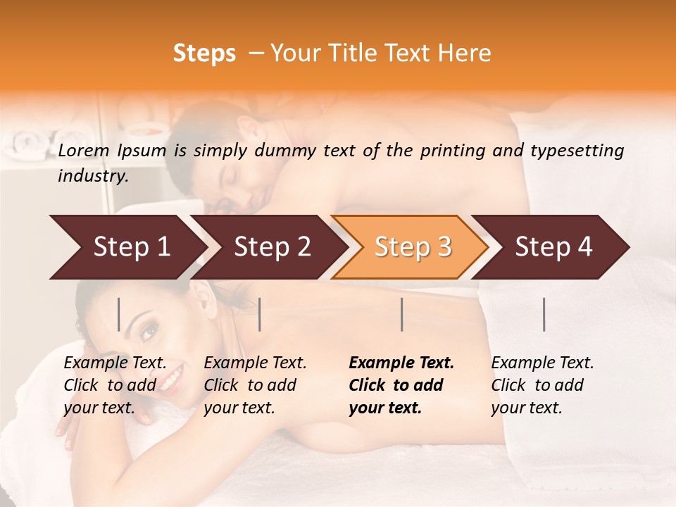 Husband Care Flower PowerPoint Template