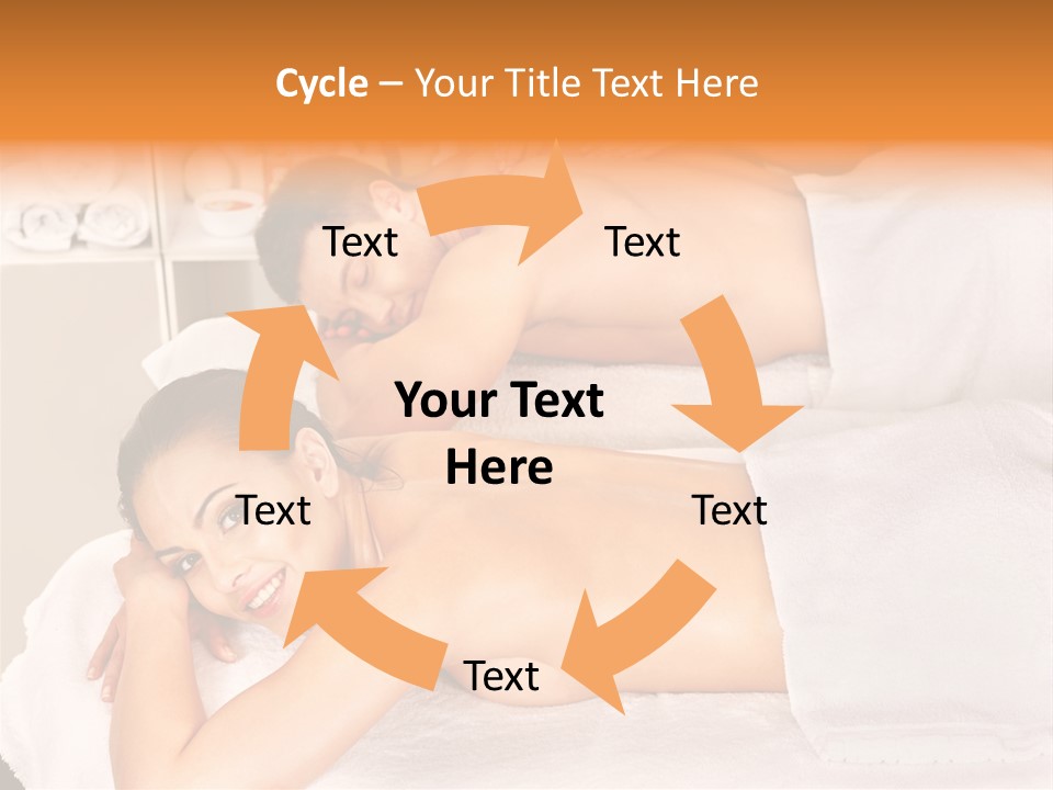 Husband Care Flower PowerPoint Template