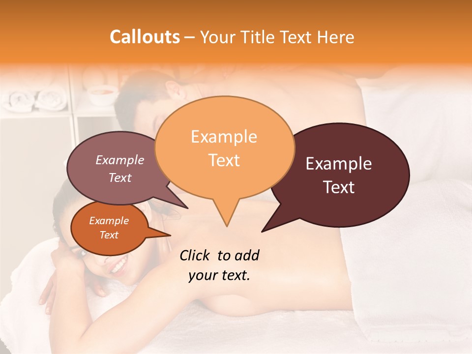 Husband Care Flower PowerPoint Template