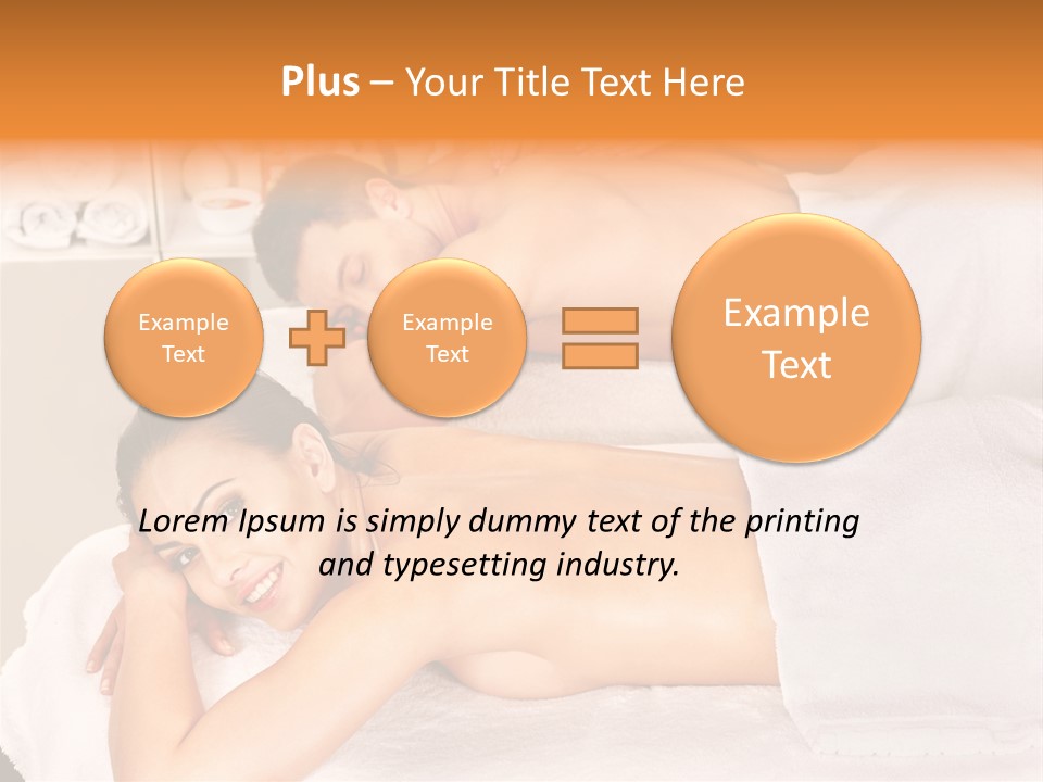 Husband Care Flower PowerPoint Template