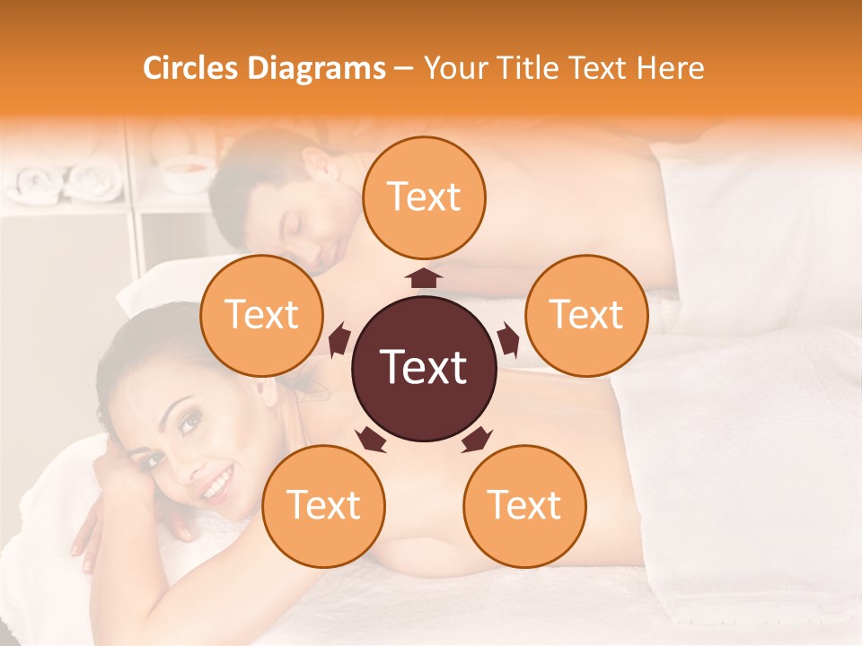 Husband Care Flower PowerPoint Template